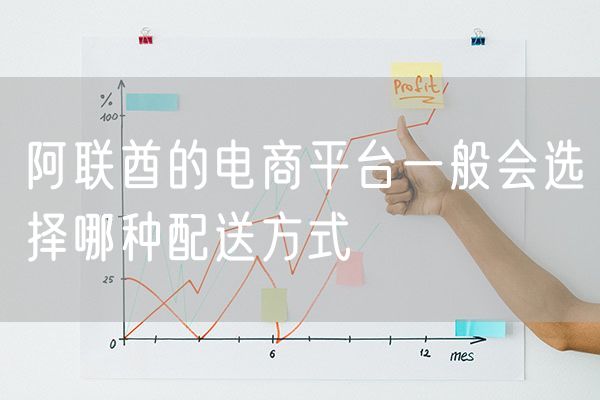 阿联酋的电商平台一般会选择哪种配送方式