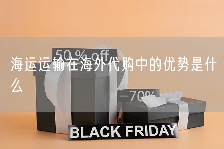 海运运输在海外代购中的优势是什么