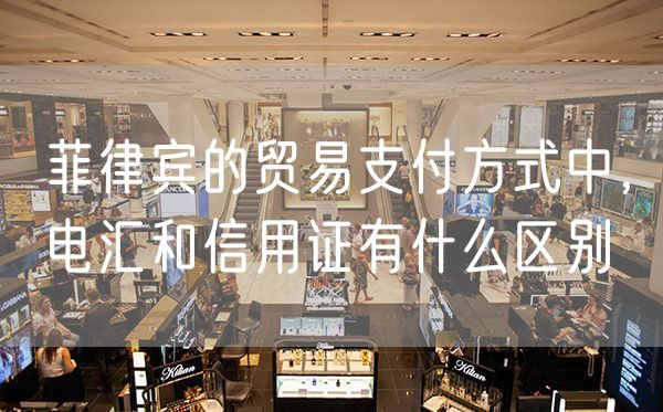 菲律宾的贸易支付方式中，电汇和信用证有什么区别