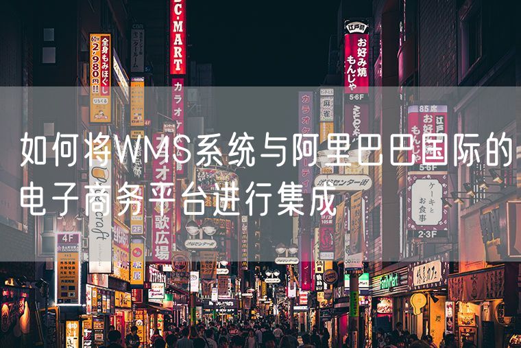 如何将WMS系统与阿里巴巴国际的电子商务平台进行集成