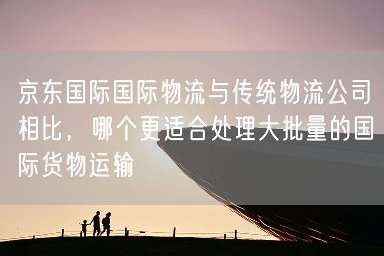 京东国际国际物流与传统物流公司相比，哪个更适合处理大批量的国际货物运输