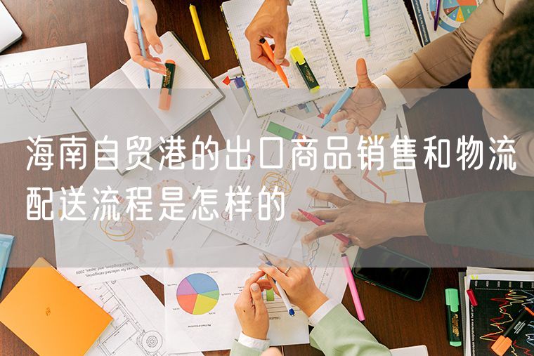 海南自贸港的出口商品销售和物流配送流程是怎样的