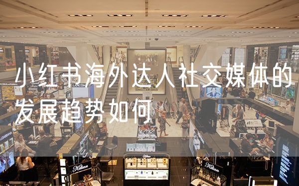 小红书海外达人社交媒体的发展趋势如何