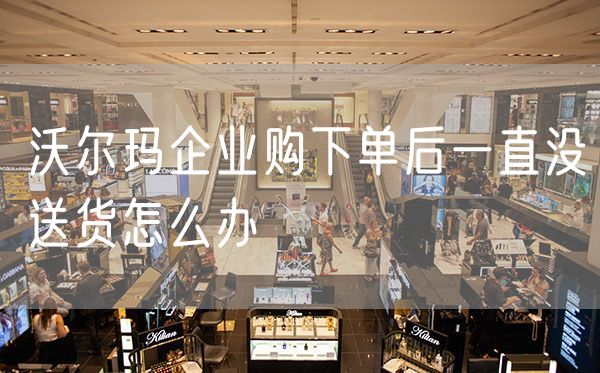 沃尔玛企业购下单后一直没送货怎么办