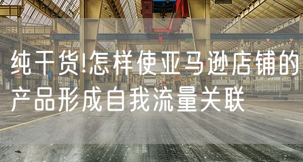 纯干货!怎样使亚马逊店铺的产品形成自我流量关联