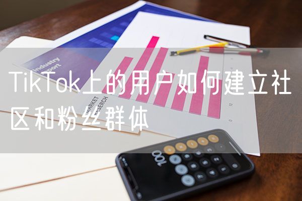TikTok上的用户如何建立社区和粉丝群体