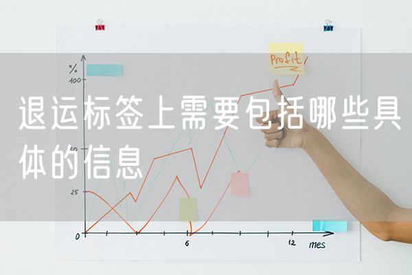 退运标签上需要包括哪些具体的信息