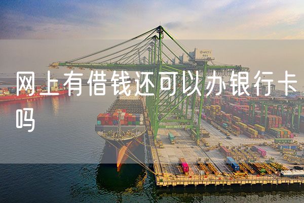 网上有借钱还可以办银行卡吗