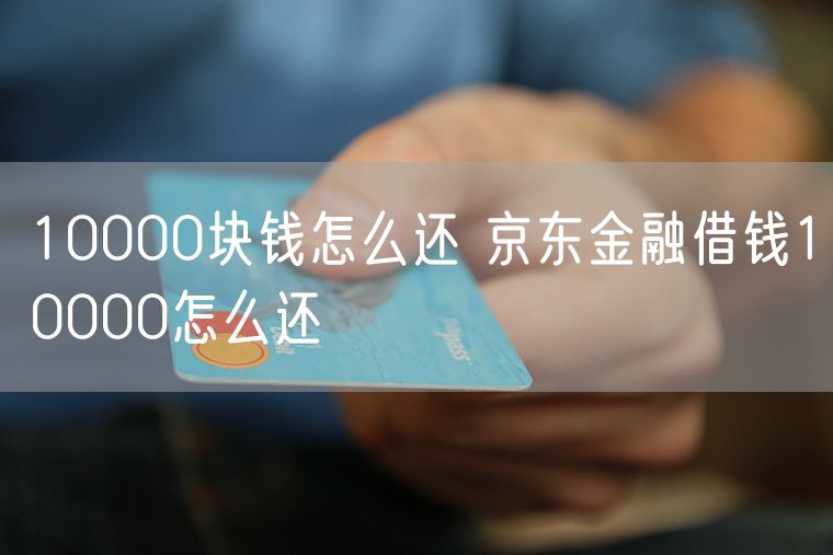 10000块钱怎么还 京东金融借钱10000怎么还