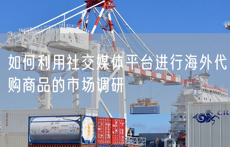 如何利用社交媒体平台进行海外代购商品的市场调研