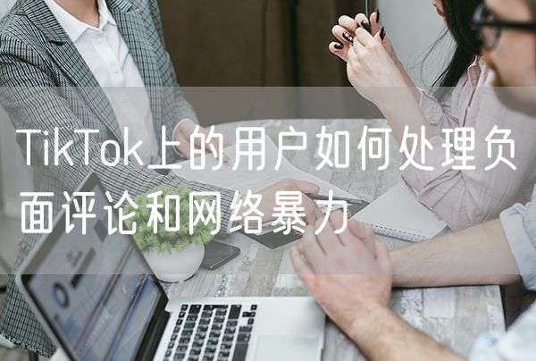 TikTok上的用户如何处理负面评论和网络暴力