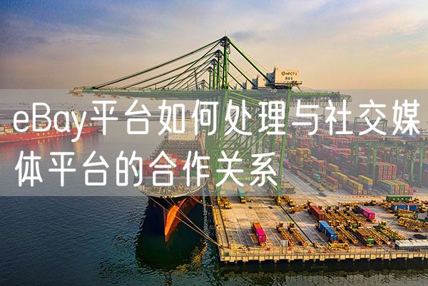 eBay平台如何处理与社交媒体平台的合作关系