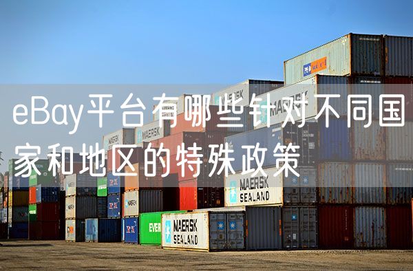 eBay平台有哪些针对不同国家和地区的特殊政策